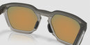 Oakley HSTN SQ 2.0 OO9555-0654-Matte Grey Smoke/Prizm Ruby Polarized