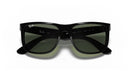 Ray-Ban Justin Classic 0RB4165/601/7155-Polished Black/Dark Green