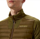 Berghaus Men's Hottar Hybrid Jacket-Bark/Oak Moss Marl