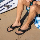 Reef Fanning Men's Flip Flops-All Black