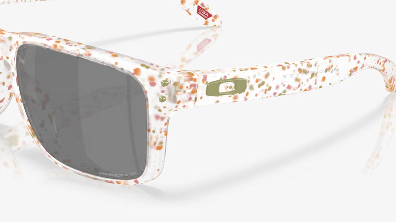 Oakley Holbrook Sunglasses OO9102-AG55-Clear Terrazzo/Prizm Black Polarized