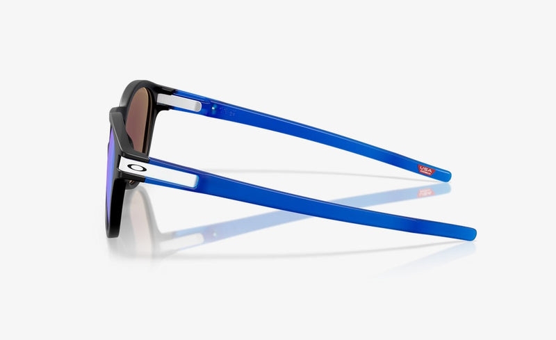 Oakley Latch Fathom Collection OO9265-70-Matte Black/Prizm Sapphire