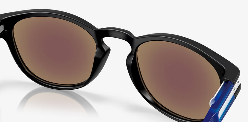 Oakley Latch Fathom Collection OO9265-70-Matte Black/Prizm Sapphire