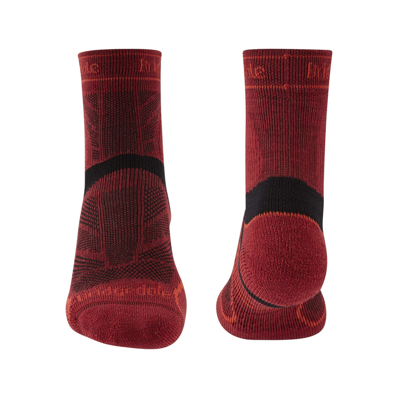 Bridgedale Men's Lightweight T2 Merino Sport 3/4 Crew Sock-Assorted Colours