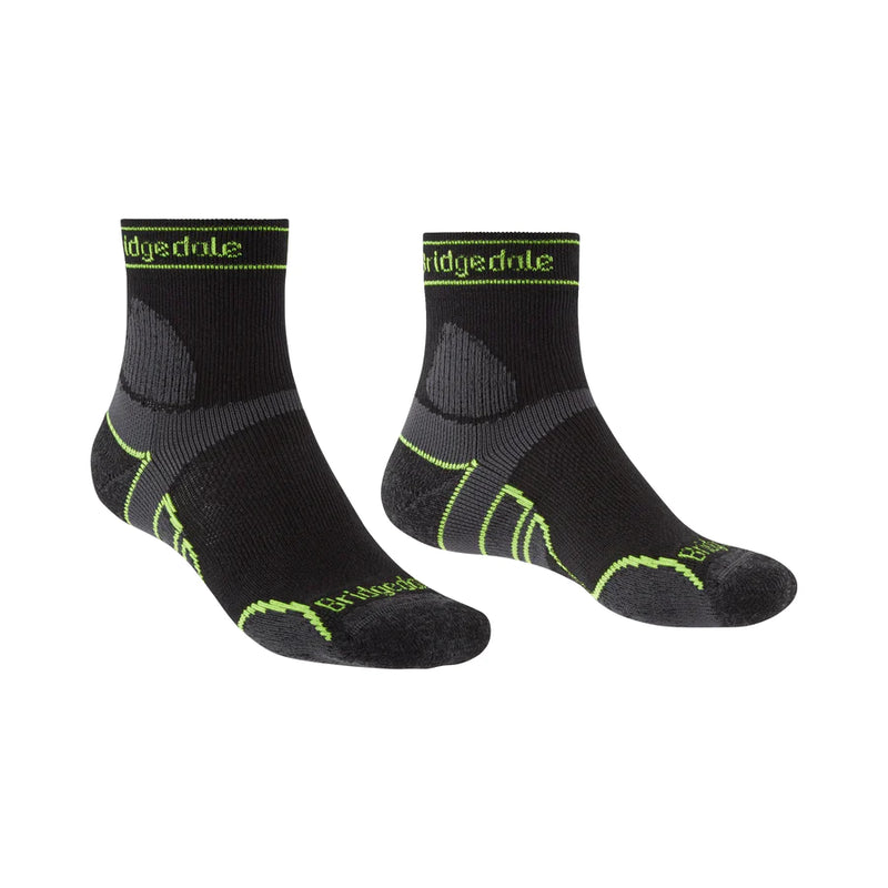 Bridgedale Men's Lightweight T2 Merino Sport 3/4 Crew Sock-Assorted Colours