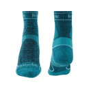 Bridgedale Women's Lightweight T2 Merino Sport 3/4 Crew Sock-Assorted Colours