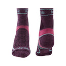 Bridgedale Women's Lightweight T2 Merino Sport 3/4 Crew Sock-Assorted Colours