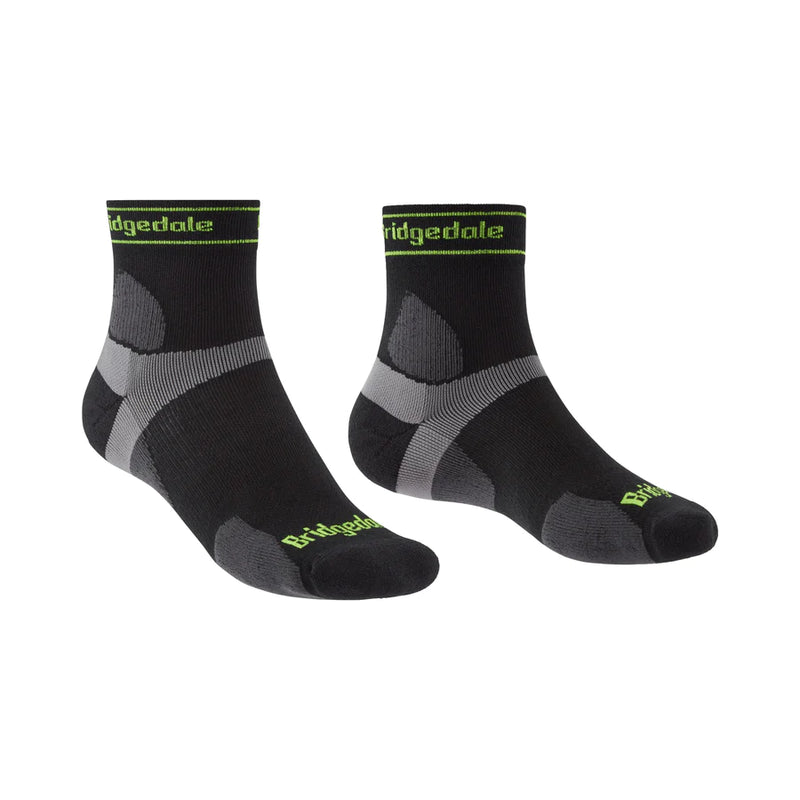 Bridgedale Men's Ultra Light T2 Merino Sport 3/4 Crew Sock-Assorted Colours