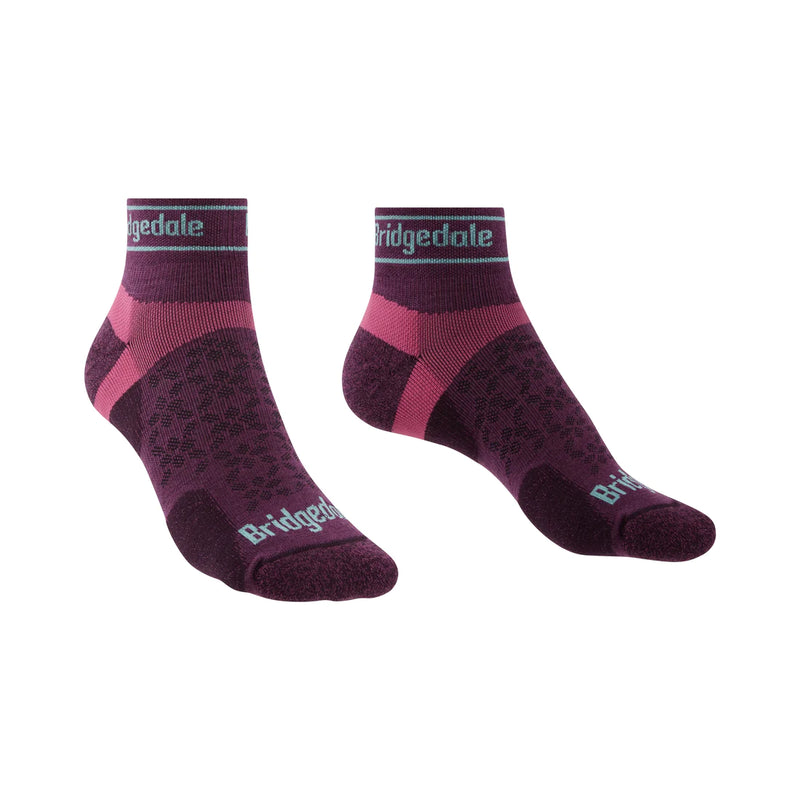 Bridgedale Women's Ultra Light T2 Merino Sport Low Sock-Assorted Colours