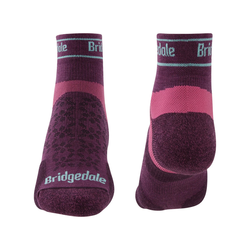 Bridgedale Women's Ultra Light T2 Merino Sport Low Sock-Assorted Colours