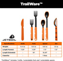 Jetboil Trailware Utensil Set-Orange