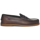 Sebago Dolphin Waxed Leather Loafer Shoes-Assorted Colours