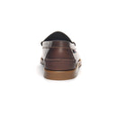Sebago Dolphin Waxed Leather Loafer Shoes-Assorted Colours