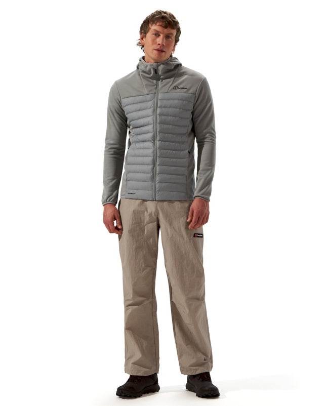 Berghaus Men's Vaskye Hooded Hybrid Jacket-Grey