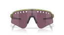 Oakley 2026 Tour De France Sutro Lite Sweep OO9465-36-Matte Transparent Fern/Prizm Road Black