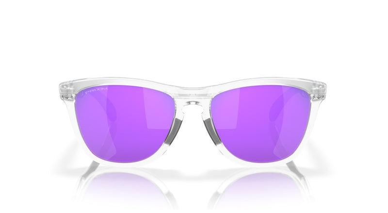 Oakley Frogskins Range Sunglasses OO9284-1255-Matte Clear/Prizm Violet