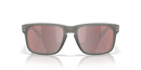Oakley Holbrook Sunglasses OO9102-AR-Matte Grey Smoke/Prizm Snow Black