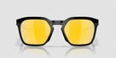 Oakley HSTN SQ 2.0 OO9555-0754-Polished Black/Prizm 24k Polarized