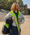 Dryrobe Advance Long Sleeve-Anthracite Lime