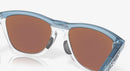 Oakley Frogskins Range Sunglasses OO9284-0955-Transparent Stonewash/Prizm Deep Water Polarized
