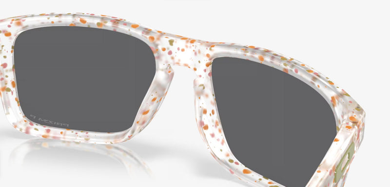 Oakley Holbrook Sunglasses OO9102-AG55-Clear Terrazzo/Prizm Black Polarized
