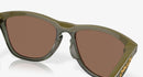 Oakley Frogskins Range Sunglasses OO9284-0855-Dark Brush/Prizm 24k Polarized