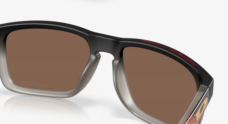 Oakley Holbrook Troy Lee Designs Series OO9102-AH55-TLD Black Fade/Prizm 24K Polarized