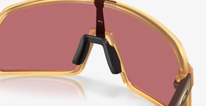 Oakley Sutro Sunglasses OO9406-B937-Matte Transparent Light Curry/Prizm Dark Golf