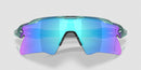 Oakley Radar® EV Heater OO9541-0937-Transparent Pacific/Prizm Sapphire Polarized