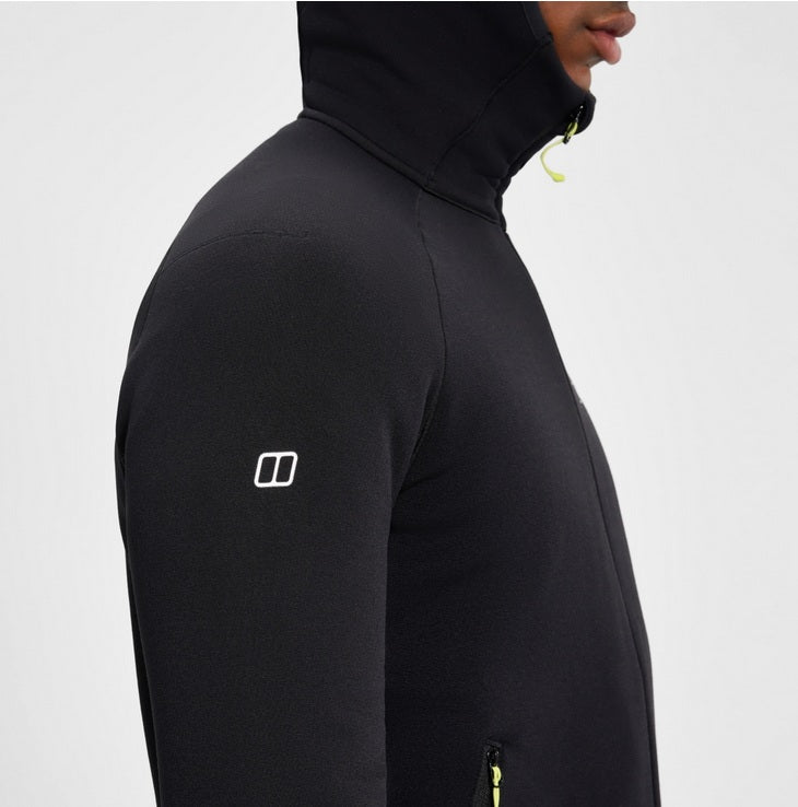 Berghaus Men's Kinetic Powerstretch Hoody-Black