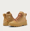 Sorel Women's SCOUT N ABOUT Mid Sneaker-Caribou Buff, Gum 16