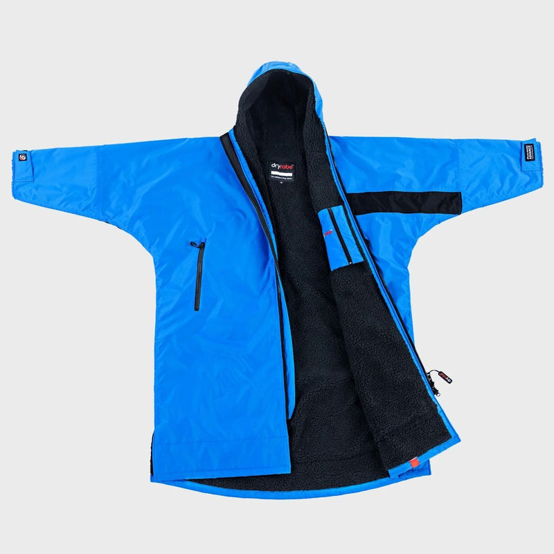 Dryrobe Advance Long Sleeve-Cobalt Blue/Black