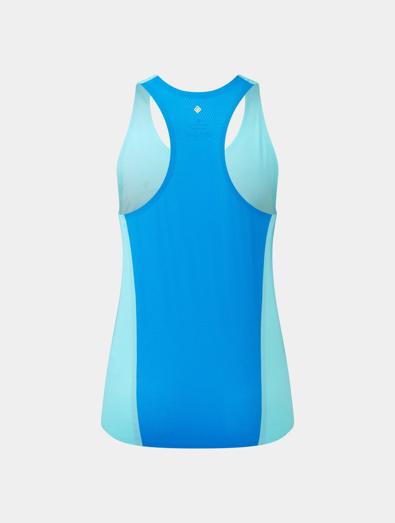 Ronhill Women's Tech Race Vest-Aquamint/El Blue