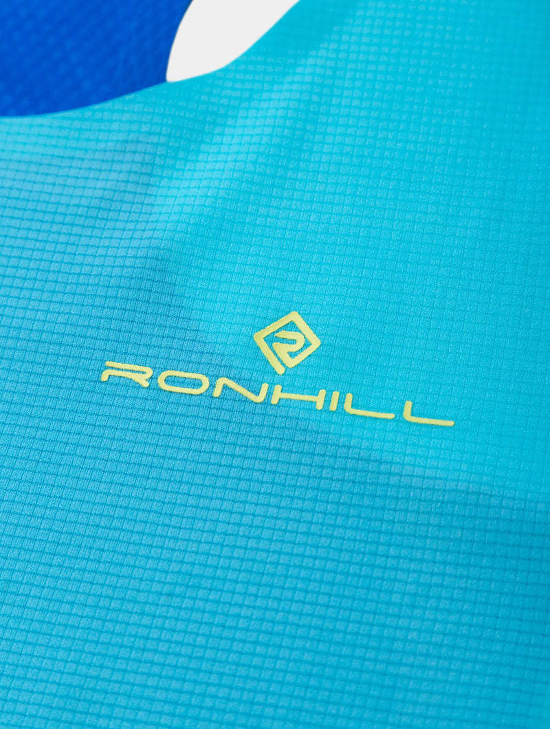 Ronhill Women's Tech Race Vest-Aquamint/El Blue