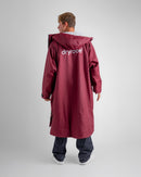 Dryrobe Advance Long Sleeve-Burgundy/Silver Grey