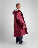 Dryrobe Advance Long Sleeve-Burgundy/Silver Grey