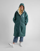 Dryrobe Advance Long Sleeve-Dark Green/Nimbus Cloud