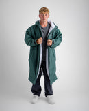 Dryrobe Advance Long Sleeve-Dark Green/Nimbus Cloud
