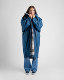 Dryrobe Advance Long Sleeve-Deep Sea Blue/Sand Camo