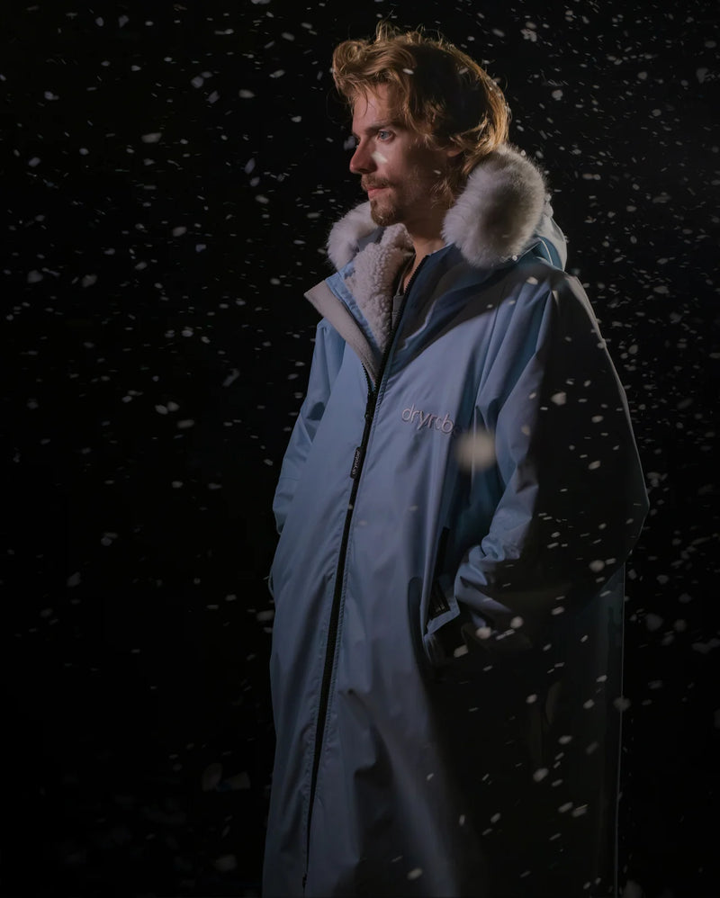 Dryrobe Advance Long Sleeve Alpine Range-Alpine Ice Blue