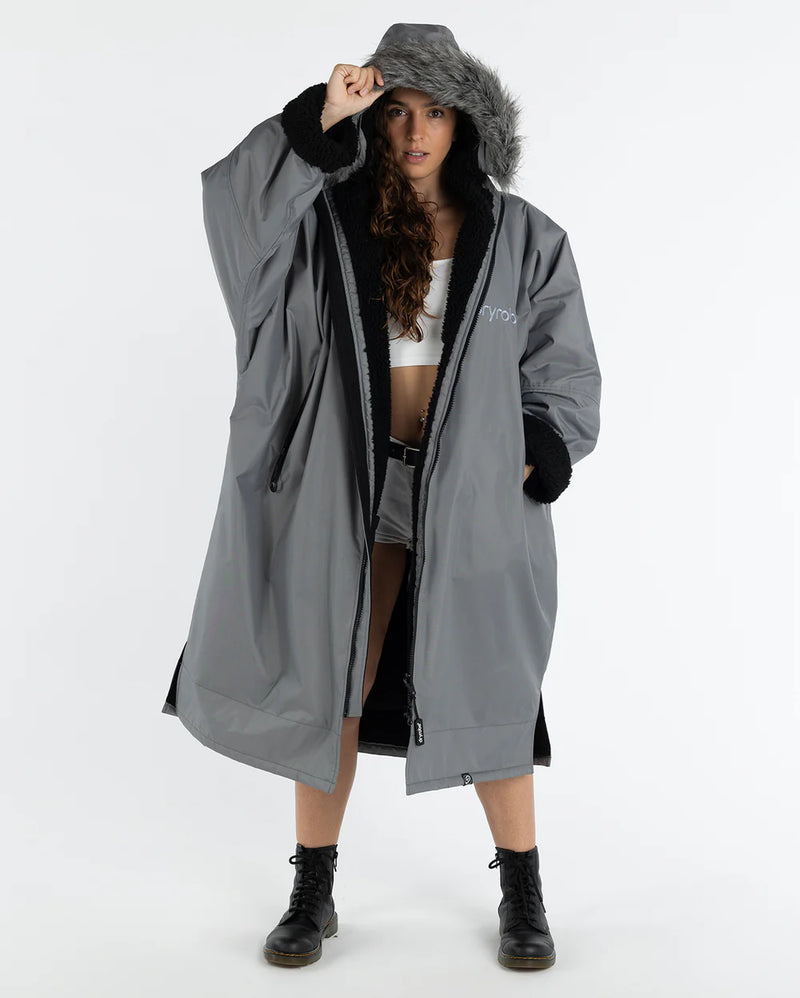 Dryrobe Advance Long Sleeve Alpine Range-Alpine Graphite