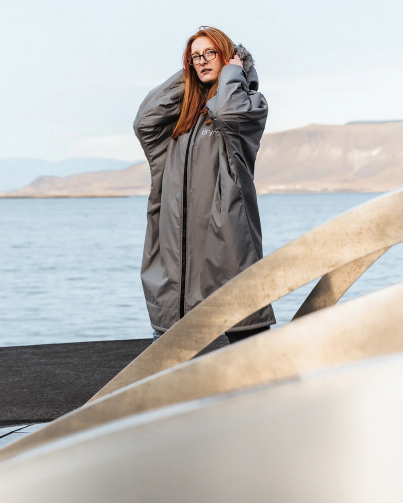 Dryrobe Advance Long Sleeve Alpine Range-Alpine Graphite