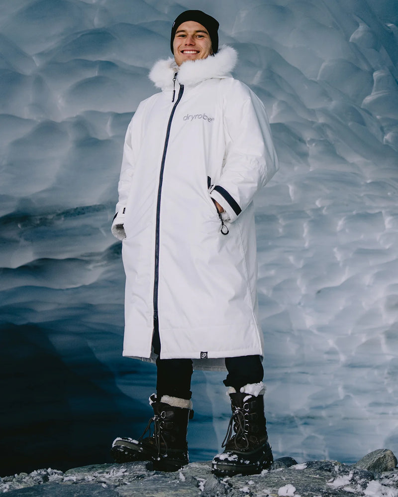Dryrobe Advance Long Sleeve Alpine Range-Alpine White