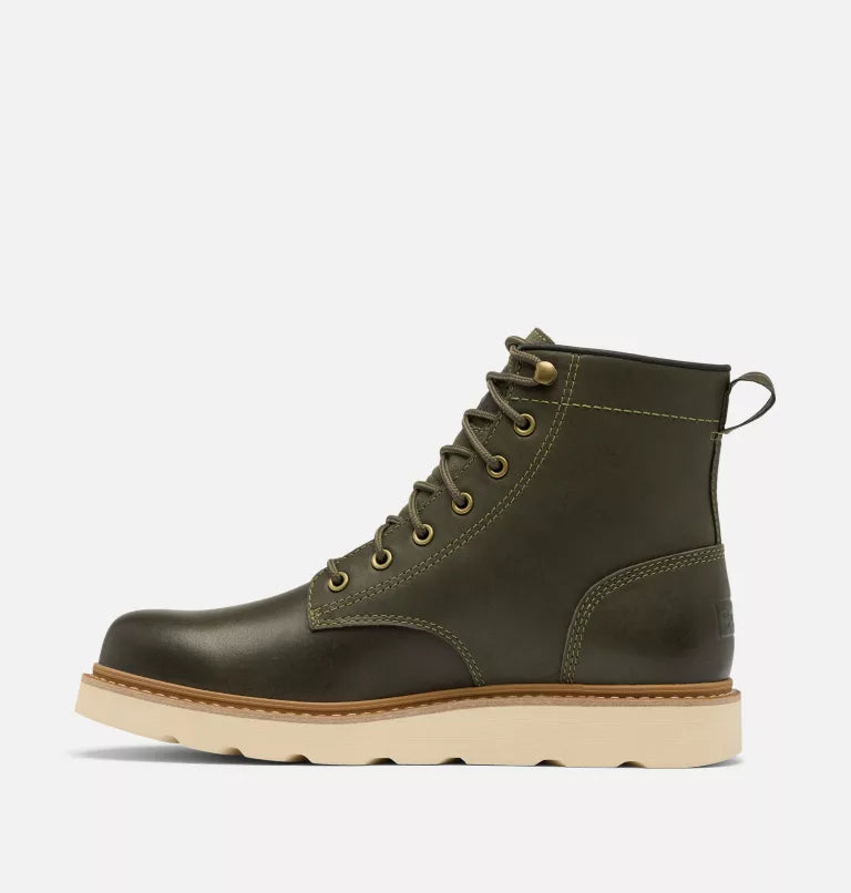 Sorel Men's SLABTOWN 62' SIX Waterproof Boots-Alpine Tundra, Bleached Ceramic