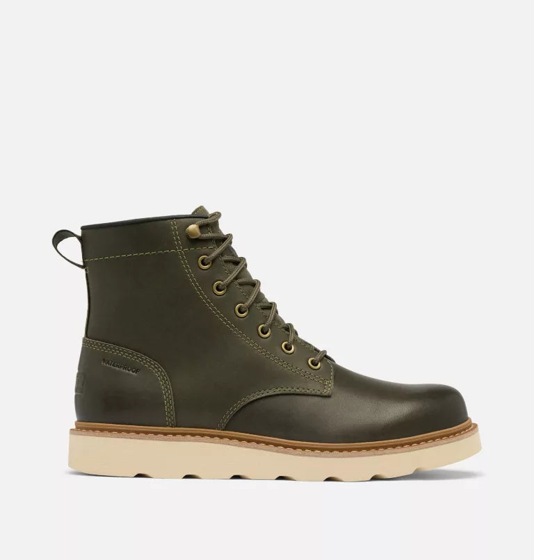 Sorel Men's SLABTOWN 62' SIX Waterproof Boots-Alpine Tundra, Bleached Ceramic