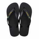Ipanema Classic Brazil II Mens Flip Flops-Black