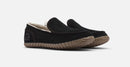 Sorel Men’s Sorel Dude Moc™ Slippers-Black, Black