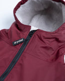 Dryrobe Advance Long Sleeve-Burgundy/Silver Grey