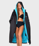 Dryrobe Advance Long Sleeve-Black/Blue
