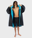 Dryrobe Advance Long Sleeve-Black/Blue